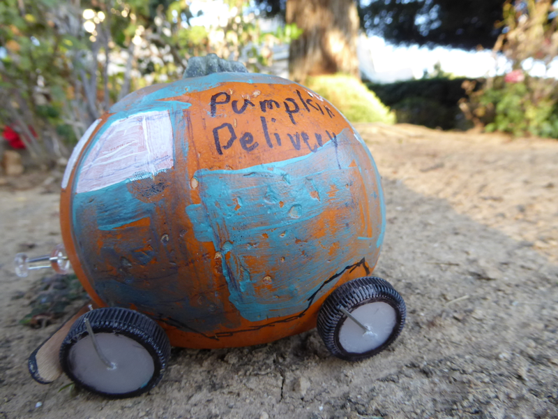 Illustration for article titled How about a Pumpkin Panel Van for Halloween?